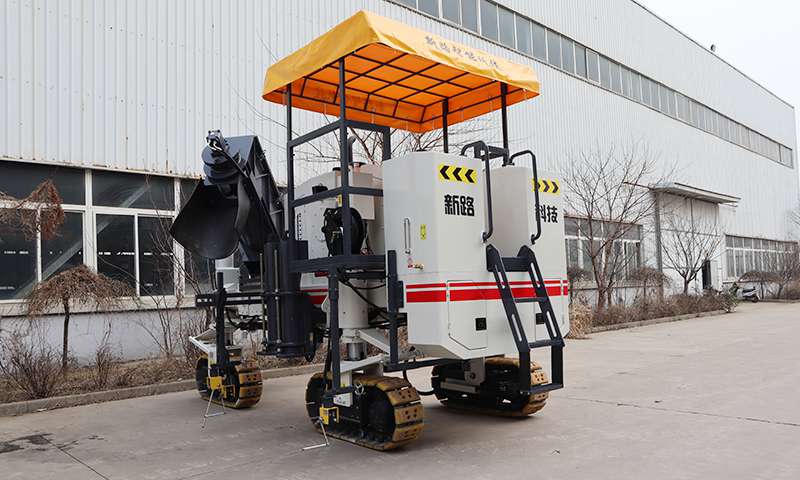多功能路缘石滑模机滑模施工时应做好环保措施